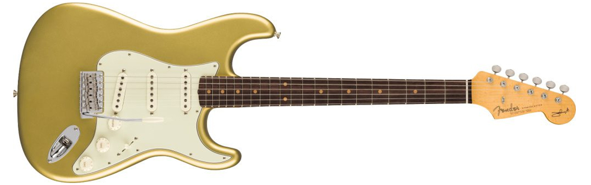  Fender Custom Shop Johnny A Masterbuilt Artist Signature Lydian Gold Metallic